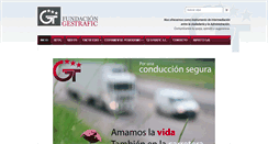 Desktop Screenshot of fundaciongestrafic.com